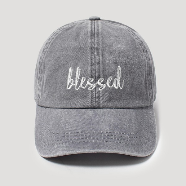 Wholesale blessed Baseball Cap One Fits Most Adjustable Cotton