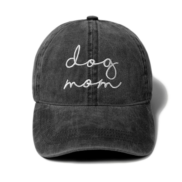 Wholesale dog Mom Baseball Cap One Fits Most Adjustable Cotton