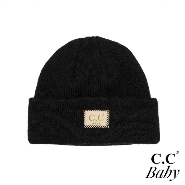 Wholesale c C BABY Suede Patch Baby Beanie Hat One Fits Most Recycled Polyester