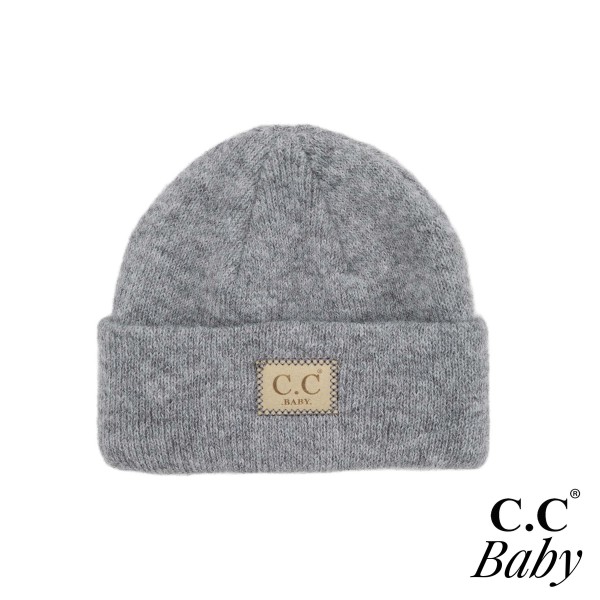 Wholesale c C BABY Suede Patch Baby Beanie Hat One Fits Most Recycled Polyester