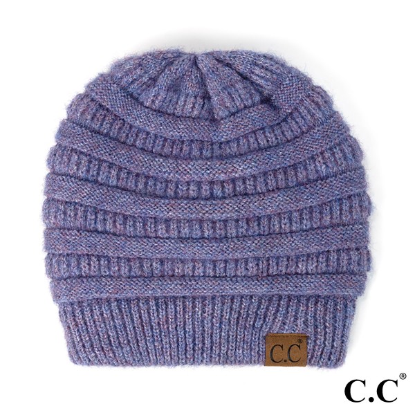 C.C HAT-4020
Ribbed Heather Beanie Hat

- One Size Fits Most
- 97% Recycled Polyester / 3% Spandex