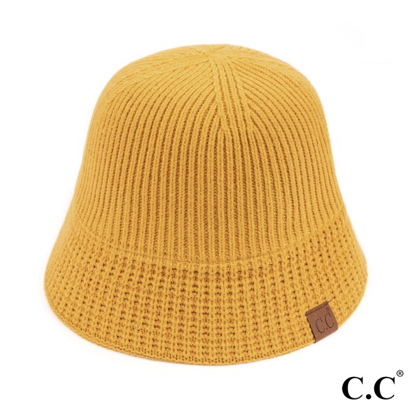 Wholesale c C BK Knitted Cloche Bucket Hat One Fits Most Adjustable Draw String