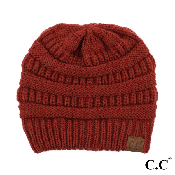 Wholesale c C Hat Solid Ribbed Beanie Original Beanie One Acrylic Matches C C YJ