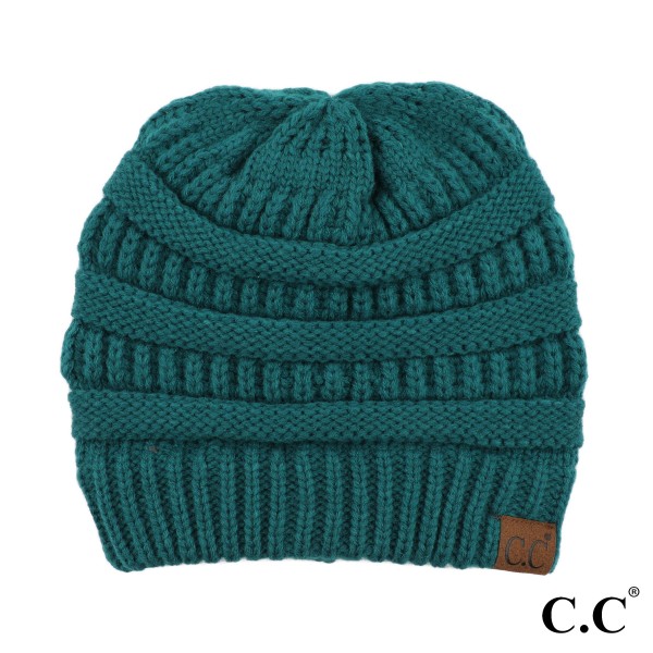 C.C Hat-20A 
Solid Ribbed Beanie "The Original" Beanie.

- One Size
- 100% Acrylic
- Matches C.C YJ-847, HW-21, MB-20A, and G-20