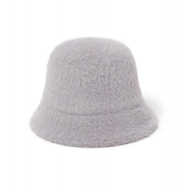 Wholesale faux Angora Bucket Hat One Fits Most Polyester