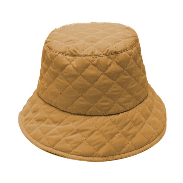 Wholesale do Everything Love Quilted Bucket Hat One Fits Most Adjustable Drawstr