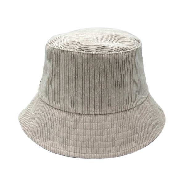 Do Everything In Love Corduroy Bucket Hat - One Size Fits Most - Adjustable Drawstring / Lined Bucket Hat - 100% Polyester view 5