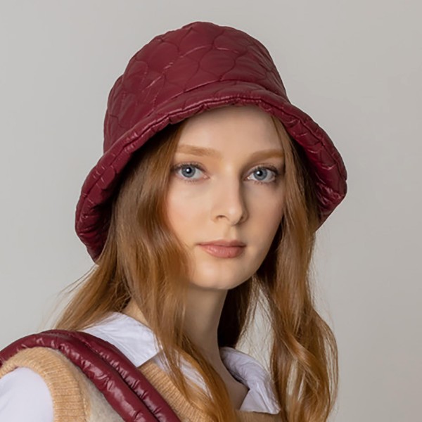 Do Everything In Love Quilted Bucket Hat 

- One Size Fits Most
- 100% Polyester 
- Adjustable Drawstring 