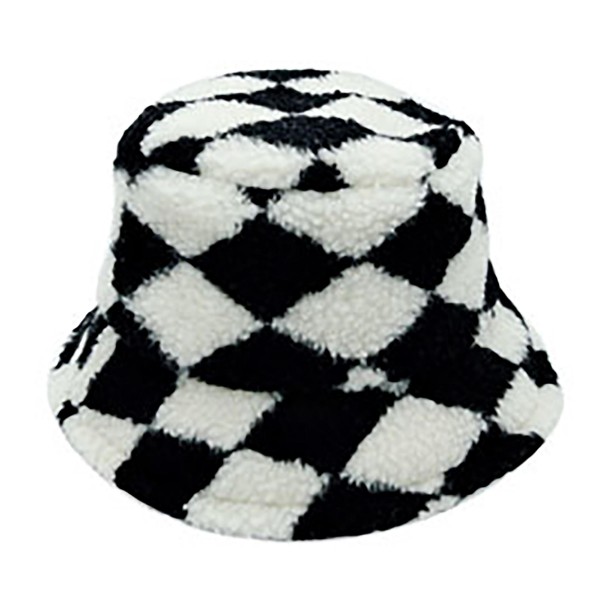 Wholesale do Everything Love Diamond Sherpa Bucket Hat One Fits Most Lined Adjus