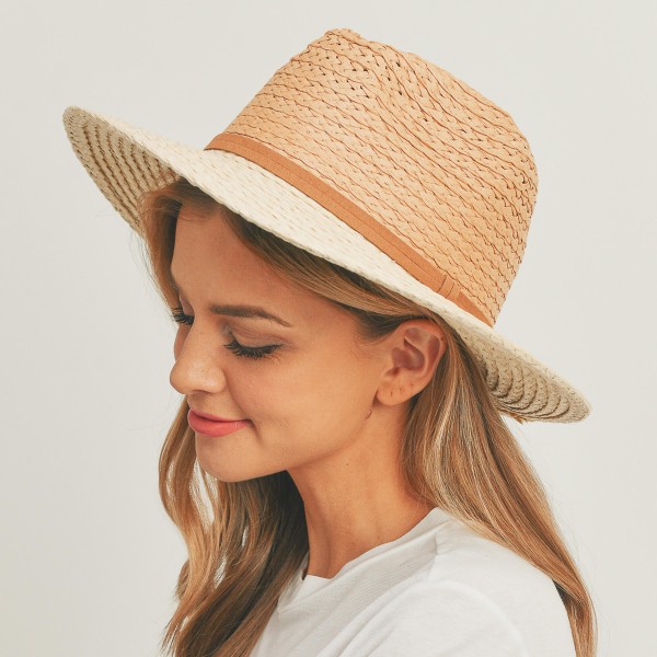 Wholesale sun Hat Doubled Leather String Band One Fits Most Adjustable Drawstrin