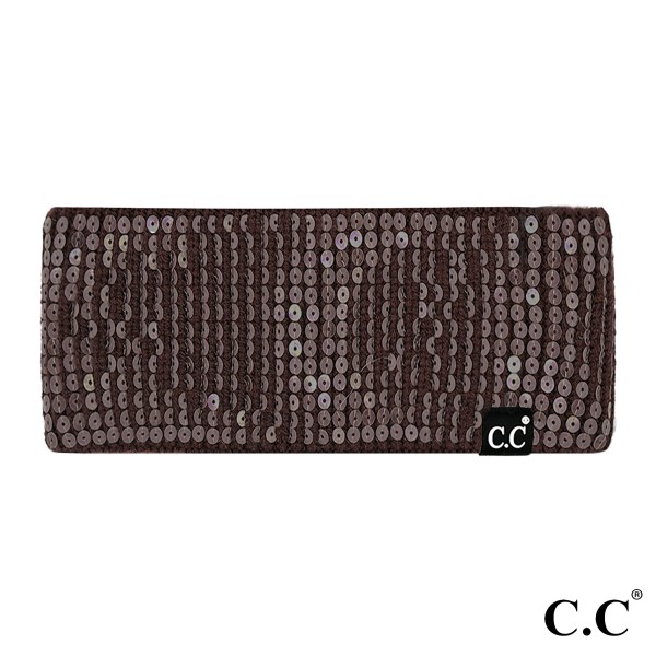 C.C HWC0044
All Over Clear Sequin Headwrap

- One Size Fits Most
- 48% Viscose/ 25% Polyester/ 27% Nylon