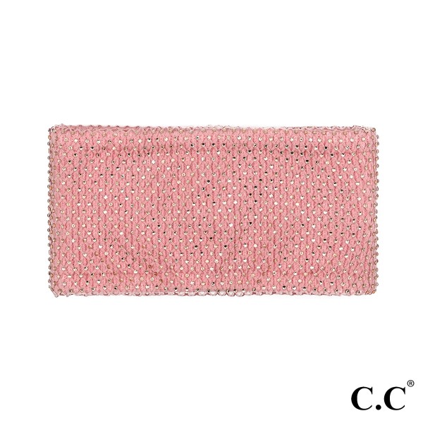 C.C HWE0013
Net Woven Headwrap With Rhinestones

- One Size Fits Most
- 52% Recycled Polyester/ 45% Acrylic/ 3% Spandex