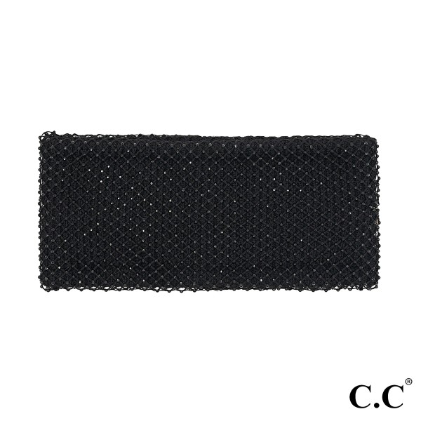 C.C HWE0013
Net Woven Headwrap With Rhinestones

- One Size Fits Most
- 52% Recycled Polyester/ 45% Acrylic/ 3% Spandex