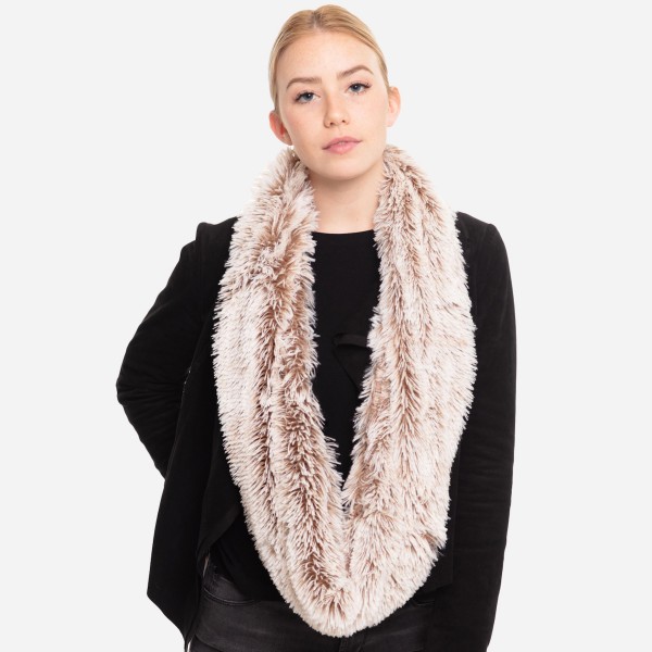 Faux Fur Infinity Approximately 63