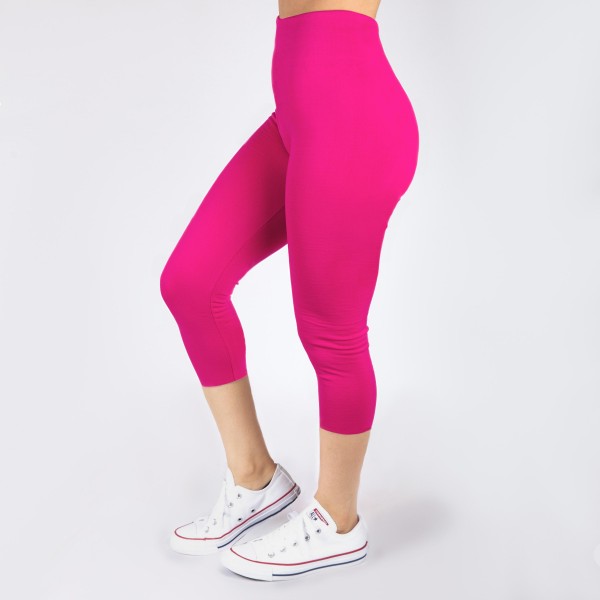 Wholesale kathy Mix fuchsia summer weight capris seamless chic must have every