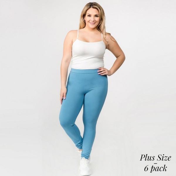 Wholesale plus Full Leggings Rise Waistband Pack o Elasticized Rise Waistband o