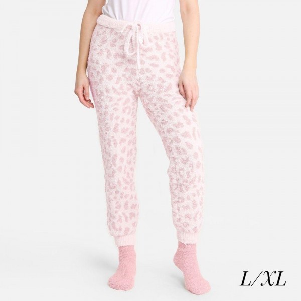 Women's Drawstring Lounge Pants

• Size: L/XL (Sizes 10-14)
• Approximately 42" in Length
• 30" Inseam
• 100% Polyester
• Drawstring high-rise waistband
• Soft and comfortable fabric with stretch
• Comfortable for lounging at home