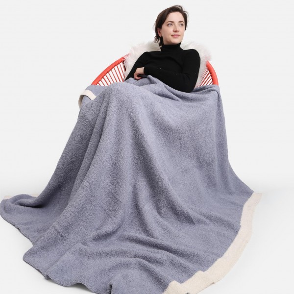 Super Soft Comfy Luxe Knit Blanket. The Softest Throw Blanket Made of the Highest Quality Material. So Soft You Have to Feel Them for Yourself. This Luxurious Throw is a Guaranteed Best Seller this Season! 

- Approximately 50" W x 60" L
-100% Polyester 
- Extra Plush and Cozy