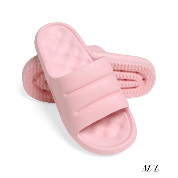 Wholesale unisex EVA Super Soft Thick Sole Slide Sandals Non slip Quick Dry S M