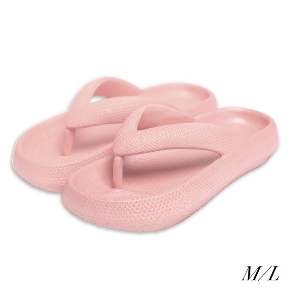 Wholesale unisex Cloud Thong Slide Sandals Super Soft Thick Sole Reduces Pressur