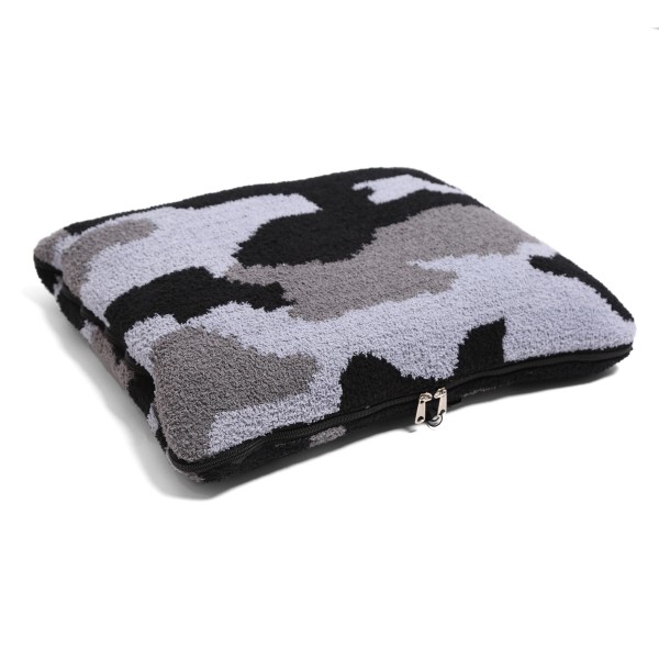 Wholesale camouflage Knit ComfyLuxe Two One Blanket Pillow Softest Throw Blanket