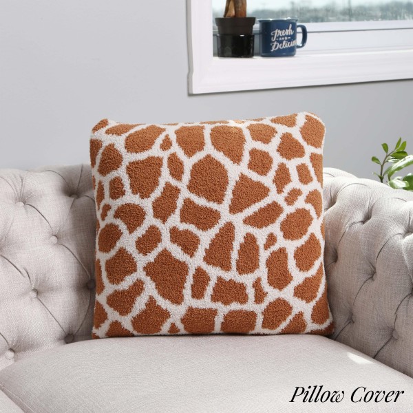 Wholesale giraffe Print ComfyLuxe Pillow Cover Softest Pillow Cover Made Highest