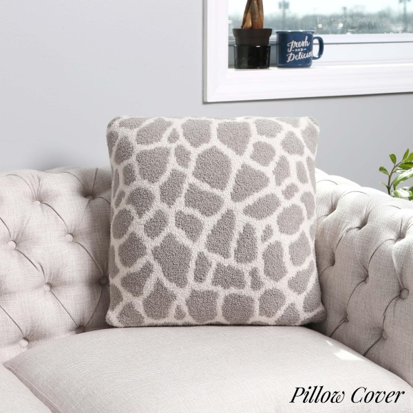 Wholesale giraffe Print ComfyLuxe Pillow Cover Softest Pillow Cover Made Highest