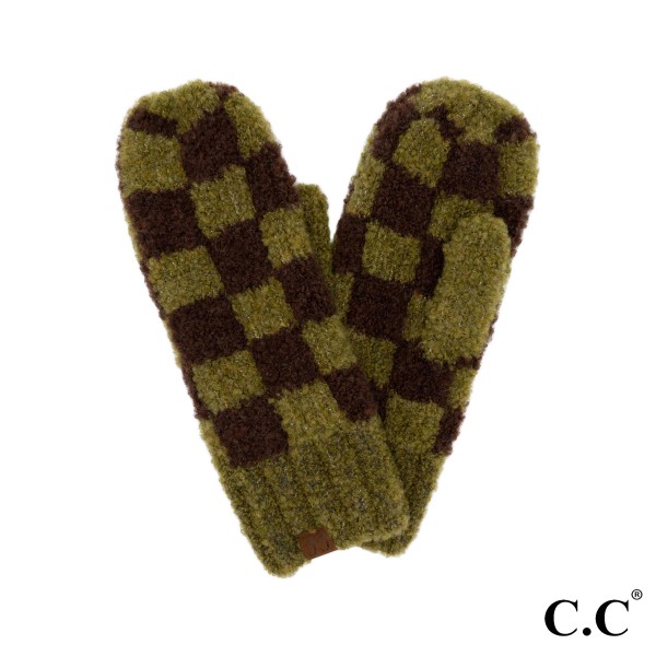 C.C MT-4011
Checkered Pattern Boucle Mitten

- One Size
- 35% Recycled Polyester / 35% Polyester / 29% Acrylic / 1% Spandex