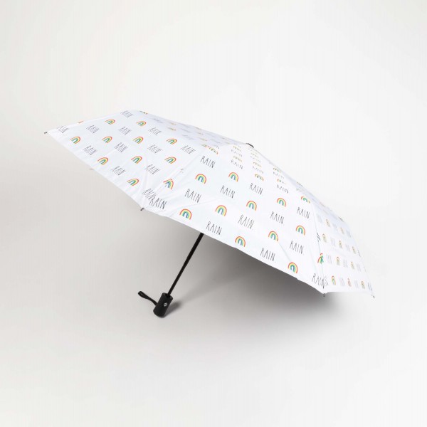 Wholesale officially Licensed Rae Dunn Rainbow Umbrella Auto Open Close Umbrella