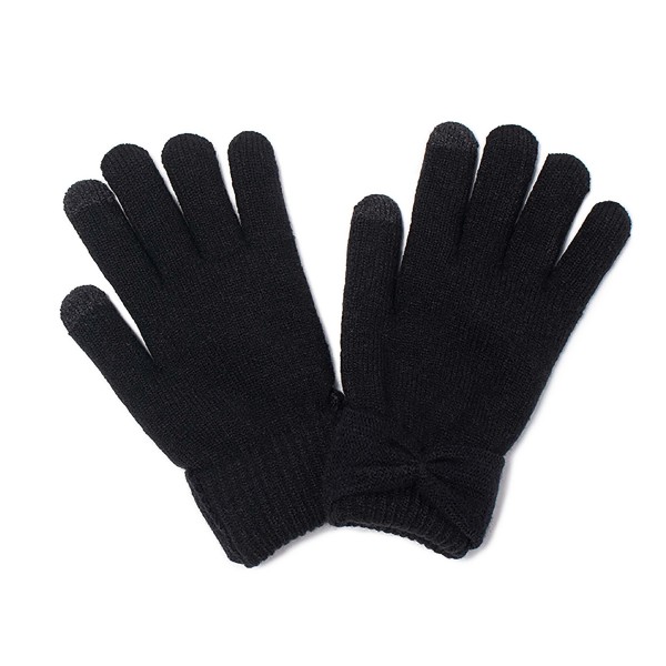 Lined Knit Glove With Bow Detail At Wrist

- One Size Fits Most
- Touch Screen Compatible
- 94% Acrylic/1% Rubber/1% Spandex/4% Other Fiber  
