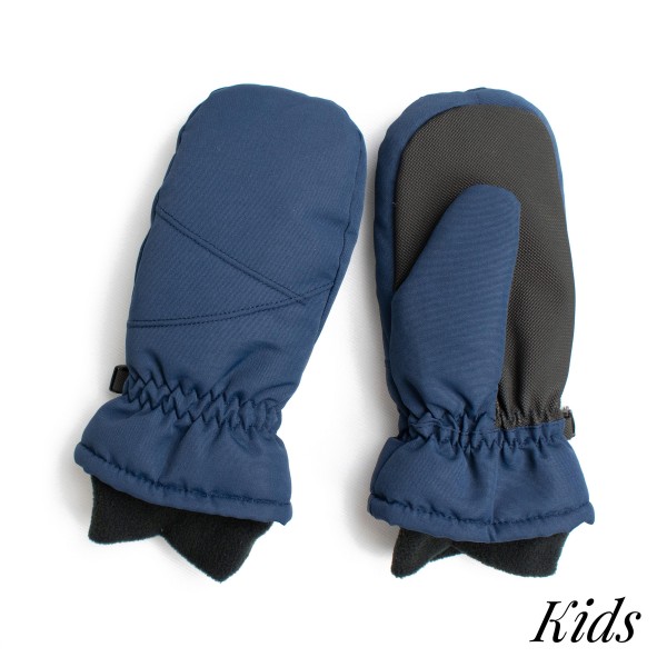 Wholesale kids Criss Cross Insulated Mittens M Thinsulate Insulation Lining Poly
