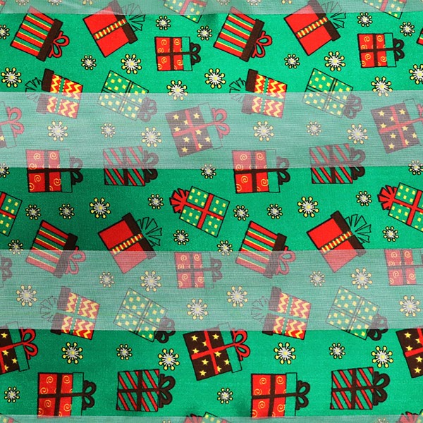 Wholesale christmas Present Printed Satin Scarf Polyester L W