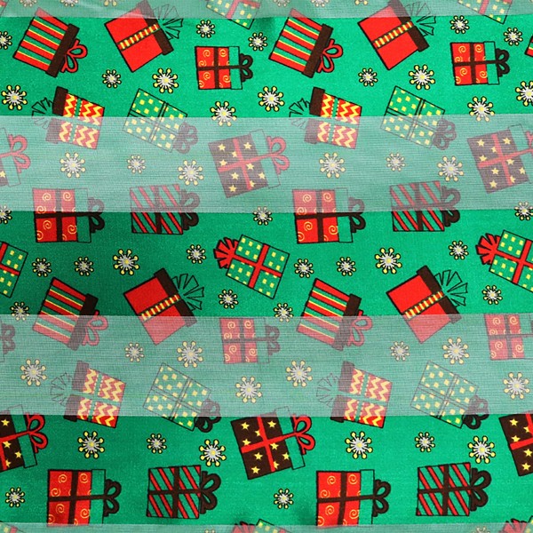 Christmas Present Printed Satin Scarf

- 100% Polyester
- Approximately 58" L  x 13.5" W