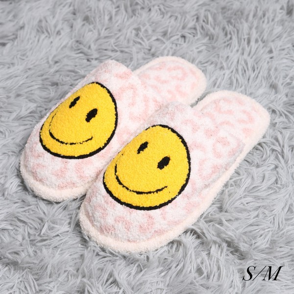 Wholesale comfyLuxe Leopard Print Smile Slide Slippers US Women s S M M L Polyes