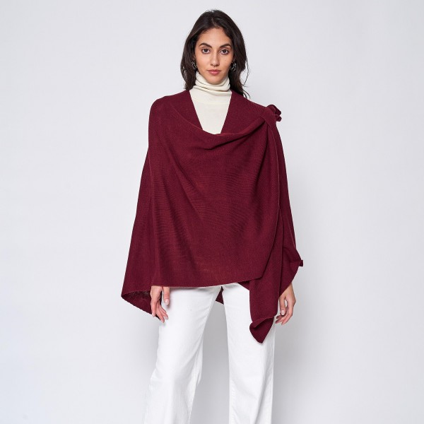 Wholesale do Everything Love Ruana Wrap Strap One Fits Most Acrylic