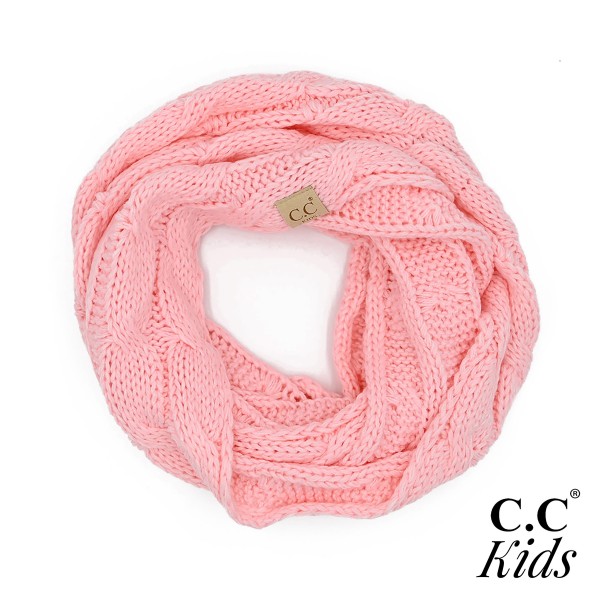 Wholesale c C SF KIDS Kids Cable Knit Infinity Scarf Acrylic W L