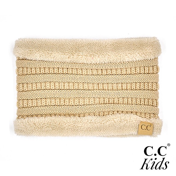 C.C KIDS INF-25
Kids Neck Warmer Ribbed With Fuzzy Lining 

- Ages 1-5 Years
- 100% Acrylic 
- Approximately 6.5"H X 9.25" W