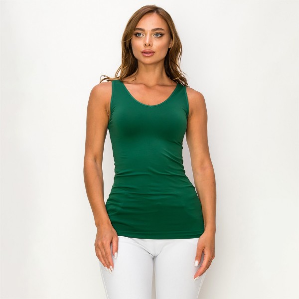 Wholesale women s Seamless Reversible V Neck Tank Top Shoulder Straps V Neckline