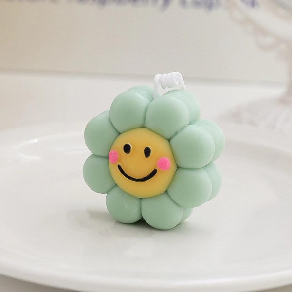 Sun Flower Happy Face Candle

Scents:
Pink- Peaches & Cream
White- Ginger & White Tea
Green - Green Tea
Yellow- Ylang Ylang


- Soy Wax
- Approximately 2" W x 2.25" T
- Individually Boxed