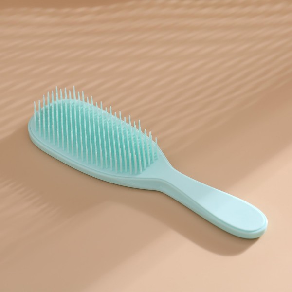 Wholesale detangling Anti Slip Hair Brush Soft Bristles Flex Wet Dry Use L W