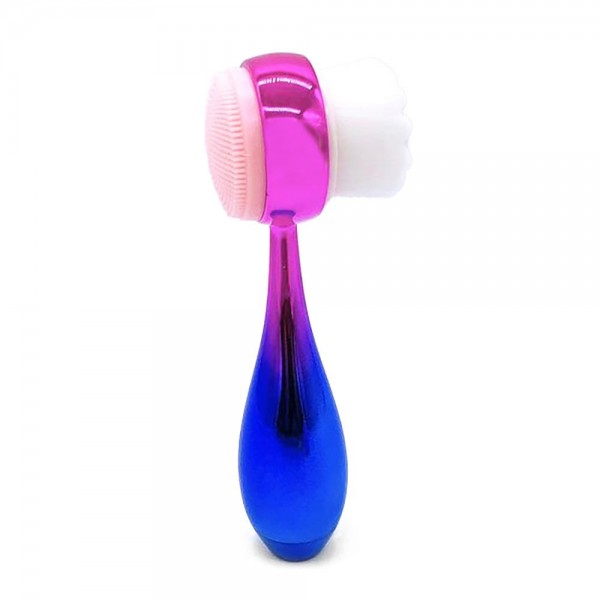 Wholesale double Sided Bristle Silicon Cleaning Tool Soft Bristle Brush Silicon