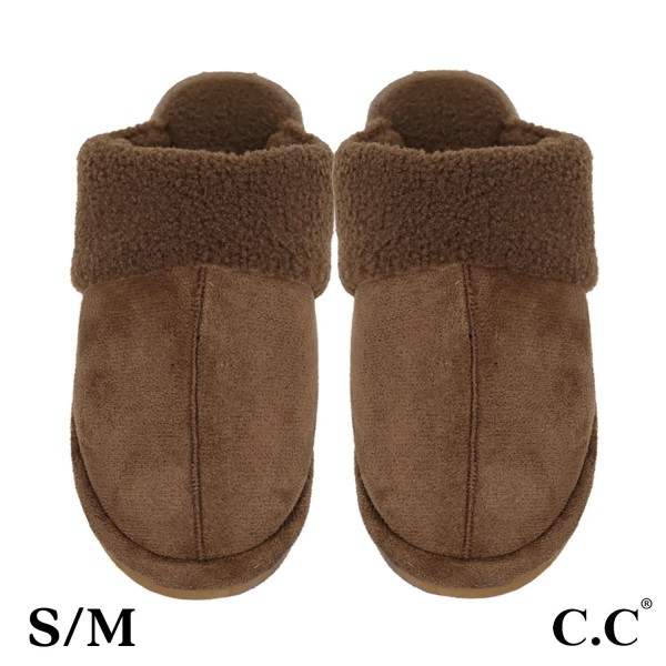 Wholesale c C SPE Faux Suede Sherpa Slippers US Women s S M M L Shell Polyester