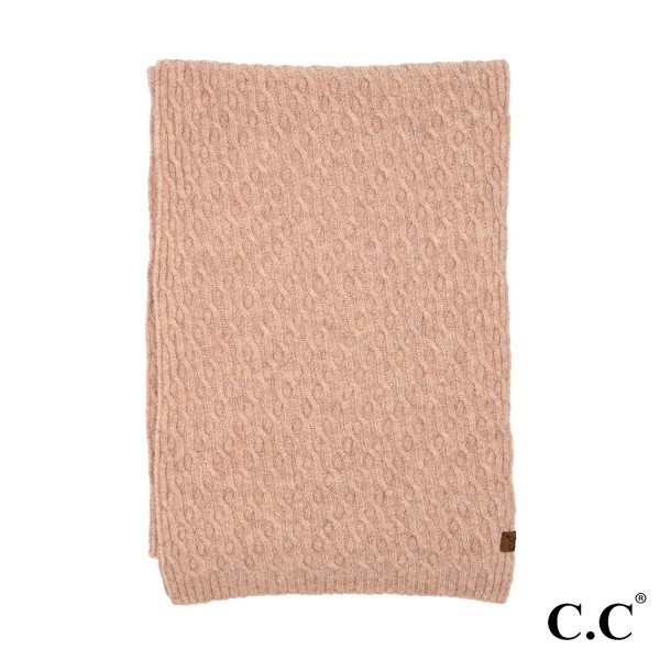 Wholesale c C SFE Chain Link Cable Scarf Recycled Polyester Nylon Acrylic Wool S