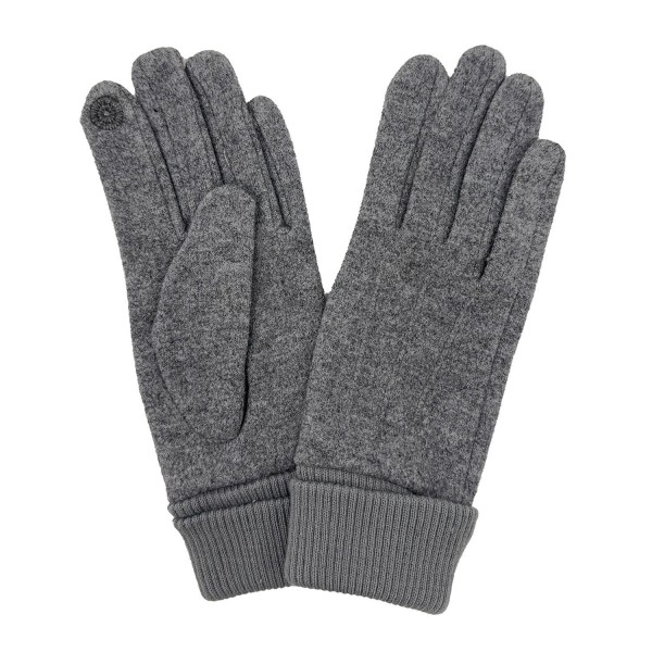 Wholesale do Everything Love Heather Knit Gloves Touch Screen Compatible One Fit