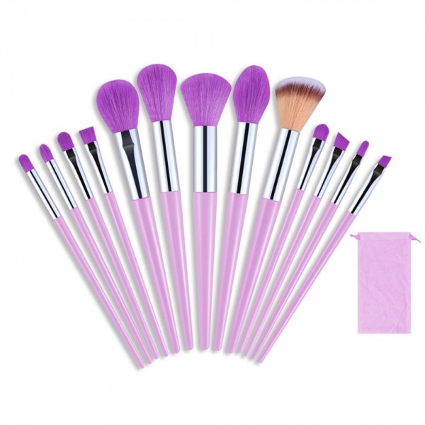Wholesale set Make Up Brushes Brush Bag Included L