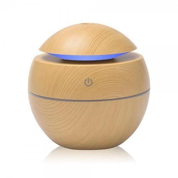 Wholesale mini Wood Print Portable Aroma Humidifier USB Rechargeable Charger Inc
