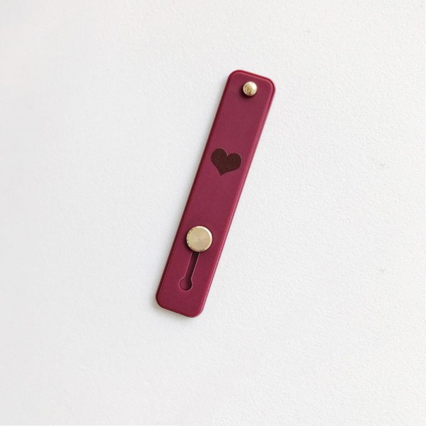 Wholesale adhesive Cell Phone Holder L Pull Up Heart Extend Handle