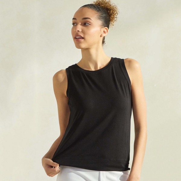 Women's Ribbed Crew Neck Tank (6-Pack)

- Loose Fit
- 95% Viscose 5% Spandex