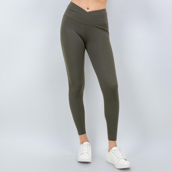 High Waist Leggings 
- V-Waist 
- Soft & Stretchy 
- 92% Polyester 8% Spandex