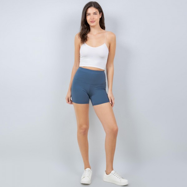 High Waist Biker Shorts (6-Pack)

- Butt Lifting 
- Soft & Stretchy 
- 80% Nylon 20% Spandex 